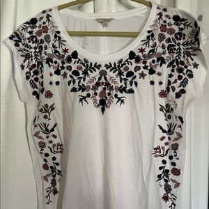 Lucky Brand Embroidered Tshirt